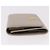 Saffiano Portafoglio compatto PRADA in pelle Safiano grigio e oro Auth 191383V Marrone D'oro - vista 4