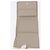 Saffiano Portafoglio compatto PRADA in pelle Safiano grigio e oro Auth 191383V Marrone D'oro - vista 8