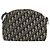 Borsa a tracolla Christian Dior Trotter Canvas Navy Gold Auth BA13955 D'oro Blu navy - vista 2