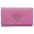PRADA Key Case Nylon Pink Silver Auth 189428A Silvery - view 13