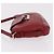 LOEWE Accessory Pouch Leather Red Silver Auth 191357 Silvery - view 4