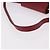 LOEWE Accessory Pouch Leather Red Silver Auth 191357 Silvery - view 7