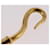 Hermès HERMES Jumbo Bracelet Leather Brown Gold Auth 189396 Golden  - view 8