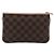 LOUIS VUITTON Pochette Double Zip Damier Ebene Shoulder Bag N60254 Auth ka5157 - vista 2