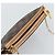 LOUIS VUITTON Pochette Double Zip Damier Ebene Shoulder Bag N60254 Auth ka5157 - vista 6