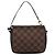 LOUIS VUITTON Damier Ebene Trousse Make Up Pouch N51982 LV Auth 188595A - vista 2