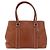 Borsa Coach in pelle marrone argento Auth 189425 - vista 13