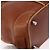 Borsa Coach in pelle marrone argento Auth 189425 - vista 15