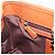 Borsa Coach in pelle marrone argento Auth 189425 - vista 21