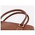 Borsa Coach in pelle marrone argento Auth 189425 - vista 9