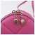 Bulgari Borsa a Spalla BVLGARI in Pelle Pink Gold Auth ka5109M Rosa D'oro - vista 17