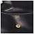 Hermès Clutch HERMES Pochetto Rio in pelle nera e oro Auth 190962M Nero D'oro - vista 10