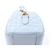 Borsa 2Way Dior Macrocanage Groove 20 in pelle blu - vista 8