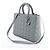 Bolso de mano 2Way Lady Dior Large en piel Cannage Gris - vista 2