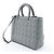 Bolso de mano 2Way Lady Dior Large en piel Cannage Gris - vista 4