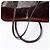 Borsa a Spalla Louis Vuitton Neverfull MM Damier Ebene Marrone N51105 Rosso - vista 6
