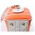 Piccola borsa bowling Dior Vibe con zip in arancione - vista 10