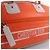 Piccola borsa bowling Dior Vibe con zip in arancione - vista 11