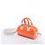 Piccola borsa bowling Dior Vibe con zip in arancione - vista 4