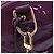 Sac à main Louis Vuitton Alma BB Monogram Vernis Violet - vue 12