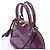 Sac à main Louis Vuitton Alma BB Monogram Vernis Violet - vue 3