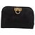 Salvatore Ferragamo Gancini Chain Suede Nero