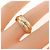 Anello Cartier Trinity in oro rosa bianco e giallo 18K D'oro - vista 5