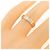 Anello Cartier Mini Love in oro rosa D'oro - vista 4