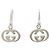 Orecchini a lobo in argento 925 Gucci