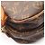Borsa a Spalla Louis Vuitton Saumur 30 Monogram Marrone Monogramma - vista 7