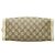 Padlock Borsa a tracolla Gucci GG Supreme con catena e lucchetto Beige Crudo - vista 3