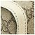 Padlock Borsa a tracolla Gucci GG Supreme con catena e lucchetto Beige Crudo - vista 5