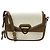 Borsa a Spalla Gucci Derby in Tela e Pelle Crudo Cammello