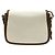 Borsa a Spalla Gucci Derby in Tela e Pelle Crudo Cammello - vista 2