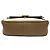 Borsa a Spalla Gucci Derby in Tela e Pelle Crudo Cammello - vista 3