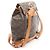 Zaino/borsa Montsouris MM Monogram Louis Vuitton Marrone - vista 2