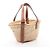 Borsa Cesto Piccola Loewe Marrone Beige - vista 2
