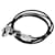 Hermès Bracelet Chaine Maillon PM Double Tour Hermes Noir  - vue 1
