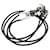 Hermès Bracelet Chaine Maillon PM Double Tour Hermes Noir  - vue 2