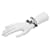 Hermès Bracelet Chaine Maillon PM Double Tour Hermes Noir  - vue 5