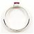 Tiffany & Co. Pink Tourmaline Band Ring - Ansicht 2
