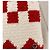 Autre Marque Catarina Mina Sacola de Crochê Xadrez Vermelho e Branco - vista 4