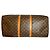 Borsa Boston Louis Vuitton Keepall 55 Marrone - vista 3