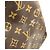 Borsa Boston Louis Vuitton Keepall 55 Marrone - vista 7