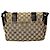 Borsa a tracolla Gucci GG Canvas e pelle Marrone Beige - vista 2