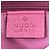 Borsa a mano Gucci in tela GG e pelle Rosa Beige - vista 4