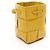 Borsa a tracolla mini Cassette Bottega Veneta Giallo - vista 2