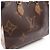 Borsa Tote Louis Vuitton OnTheGo MM Monogram Giant Reverse Marrone Beige - vista 7