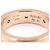 Bulgari Anello Roman Sorbet in oro rosa di Bvlgari D'oro - vista 4