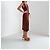 Joseph Pre-Fall 2015 Wickelkleid aus Lammwildsuede mit Gürtel – Runway Look 21 Braun - Ansicht 3